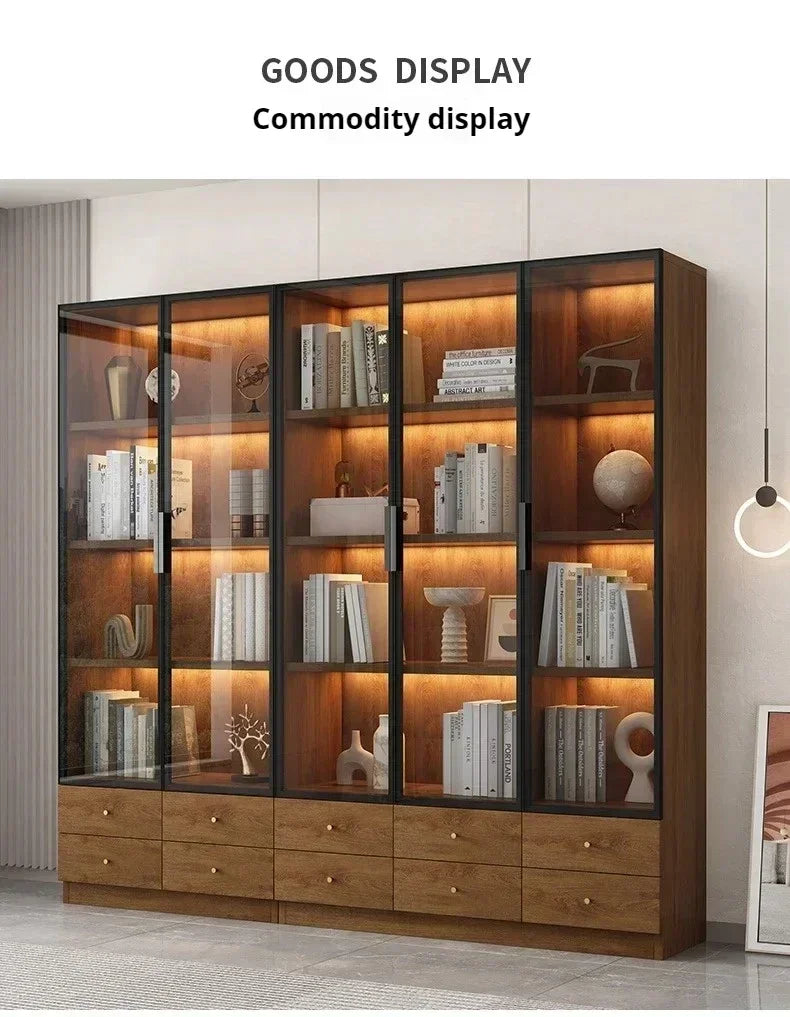 Mid Century Modern Bookcase Cubby Storage Shelf Wall Floating Bookcase Display Stand Estanteria Libros Replica Furniture