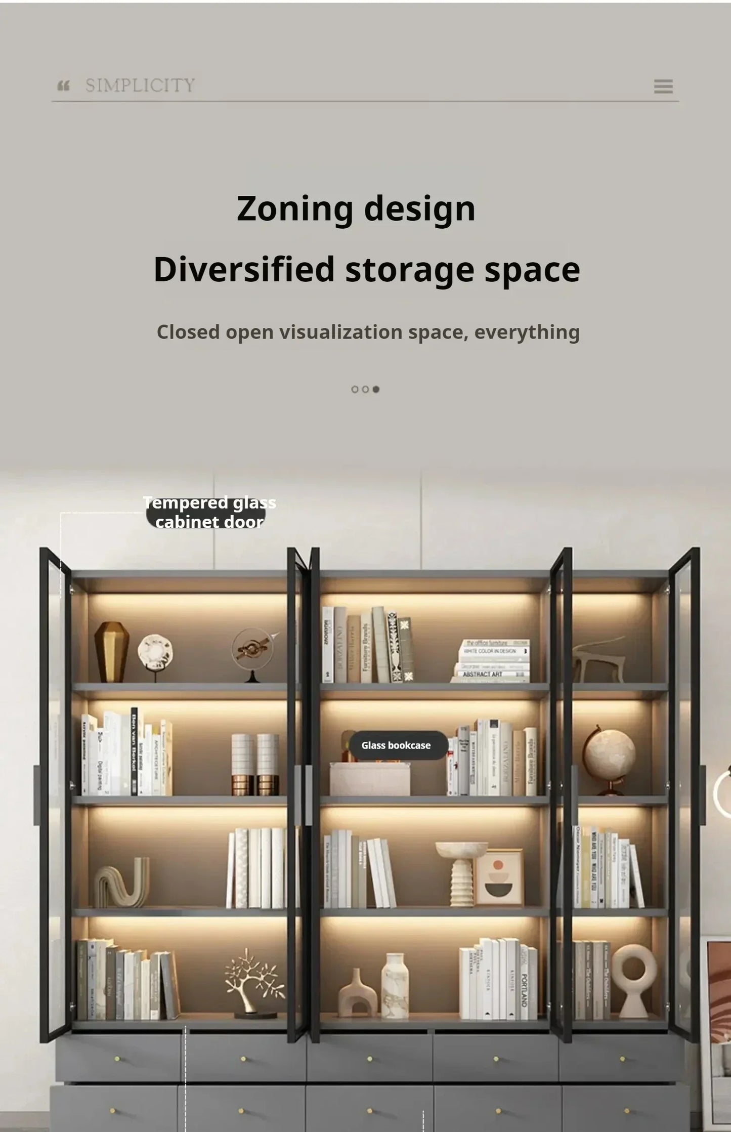 Mid Century Modern Bookcase Cubby Storage Shelf Wall Floating Bookcase Display Stand Estanteria Libros Replica Furniture