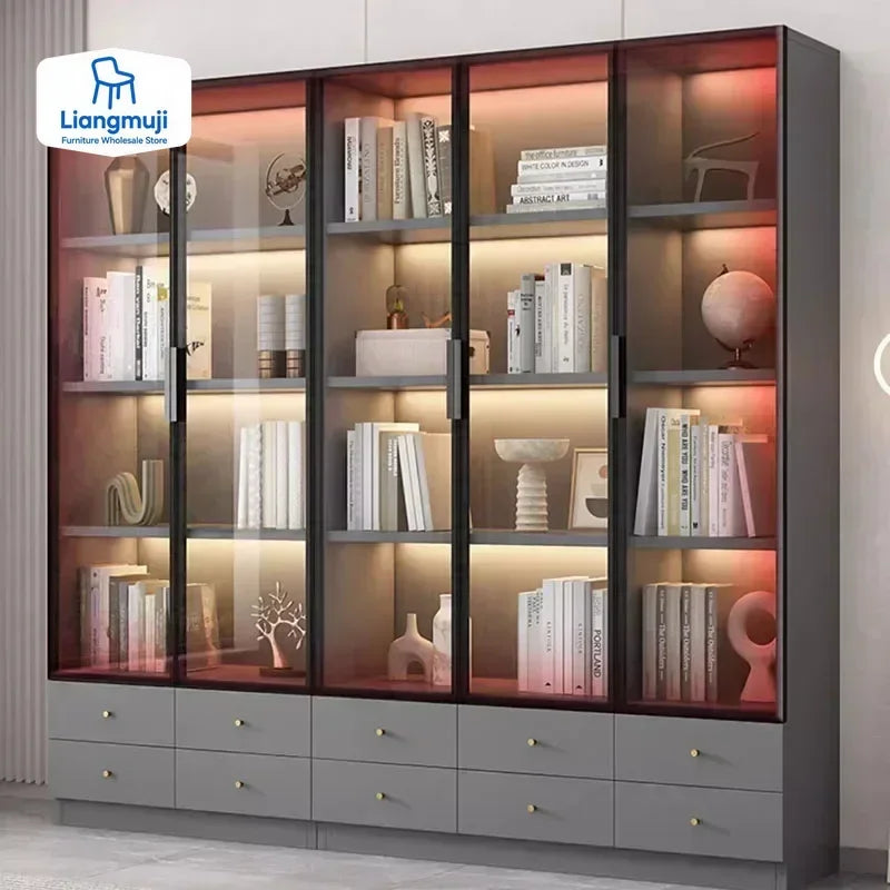Mid Century Modern Bookcase Cubby Storage Shelf Wall Floating Bookcase Display Stand Estanteria Libros Replica Furniture
