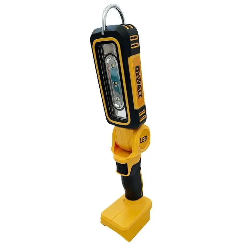 DEWALT 20V Lithium Battery 90 Degree Multifunctional Folding Work Light Portable Camping Light Emergency Flashlight Car Service