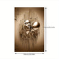 Love Couples Kissing Hug Abstract Canvas Painting - 1pc Wall Art for Bathroom Bedroom Office Living Room Home Decor - No Frame