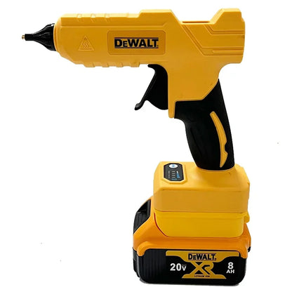 Dewalt Cordless Electric Handheld Hot Glue Gun Repair DIY Tool Hot Melt Welding Hot Air Gun Anti-scald Nozzle for 20V Battery
