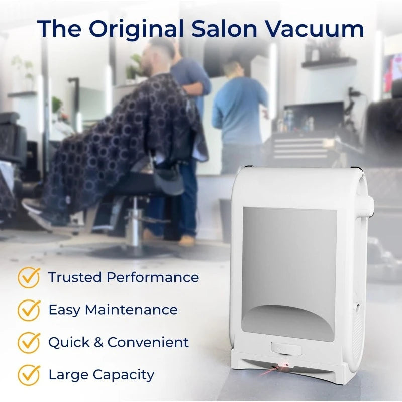 Touchless Vacuum Automatic Dustpan - Ultra Fast & Powerful - Great For Sweeping Salon Pet Hair Food Dirt Kitchen