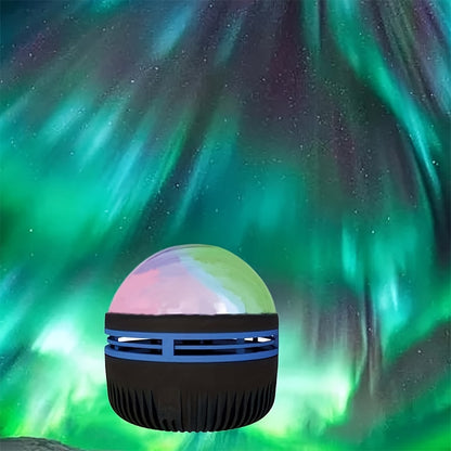 USB-Powered LED Northern Lights - Perfect for Bedroom Ambiance, Home Theater Decor, Halloween & Christmas - Available in Black or White, Christmas Decor