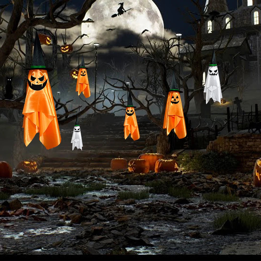 New Halloween Ghost Decoration Home Courtyard Festival Pumpkin Ghost Decoration