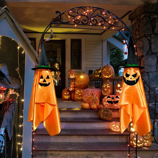 New Halloween Ghost Decoration Home Courtyard Festival Pumpkin Ghost Decoration