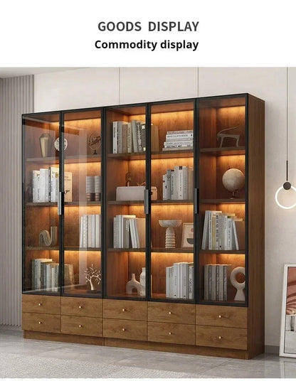 Mid Century Modern Bookcase Cubby Storage Shelf Wall Floating Bookcase Display Stand Estanteria Libros Replica Furniture