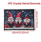 Christmas Welcome Doormat Outdoor Carpet Merry Christmas Decorations For Home 2025 Navidad Xmas Ornament Gifts New Year Decor