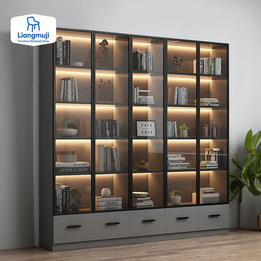 Mid Century Modern Bookcase Cubby Storage Shelf Wall Floating Bookcase Display Stand Estanteria Libros Replica Furniture