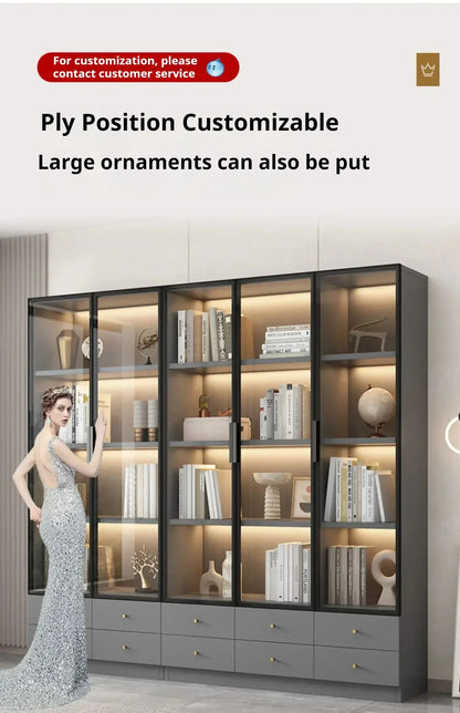 Mid Century Modern Bookcase Cubby Storage Shelf Wall Floating Bookcase Display Stand Estanteria Libros Replica Furniture