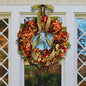 Christmas Indoor & Outdoor Decorations, Autumn Flowers, Thanksgiving Wreaths, Restaurant Party Holiday Wreath Door Decor