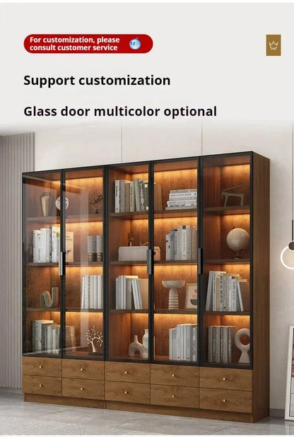 Mid Century Modern Bookcase Cubby Storage Shelf Wall Floating Bookcase Display Stand Estanteria Libros Replica Furniture